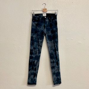 Anthropologie McGuire Tie-Dye Skinny Jeans